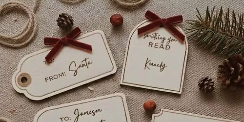 Fawn Maple Pop-Up at Room2Remember - Live Custom Gift Tag Engraving