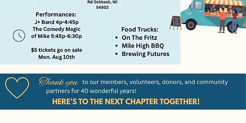 Friends of the Oshkosh Seniors Center 40th Anniversary Celebration