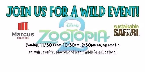 Zootopia 2 Exotic Animal Event!
