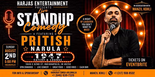 Pritish Narula Live Comedy Show