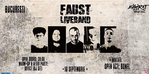 Faust x Live Band \u2022 Expirat \u2022 10.09