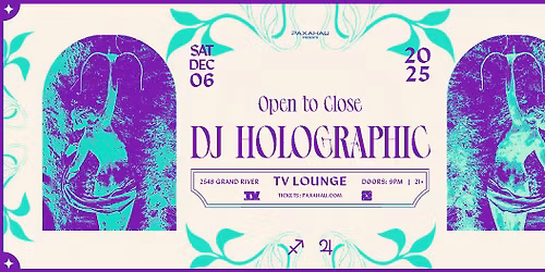 DJ Holographic - Open to Close