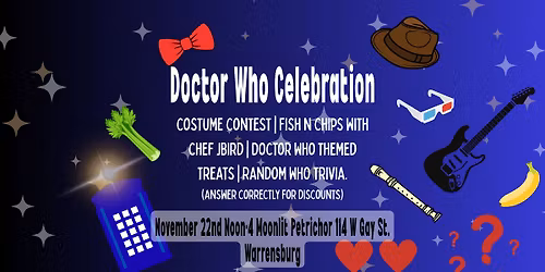 Doctor Who Celebration at Moonlit Petrichor