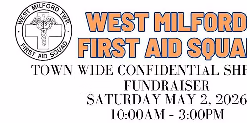 West Milford Paper Shredding Fundraiser