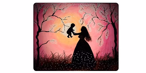 Calgary\u2019s Paint & Sip Experience at Raw Canvas: $45 Wednesday 1\/2price rose