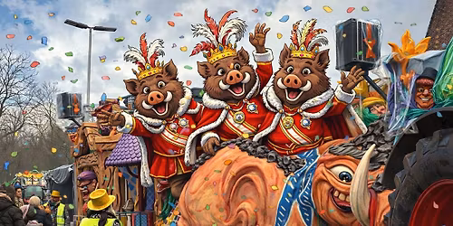 61ste Carnavalstoet Lummen op Paasmaandag & Afterparty