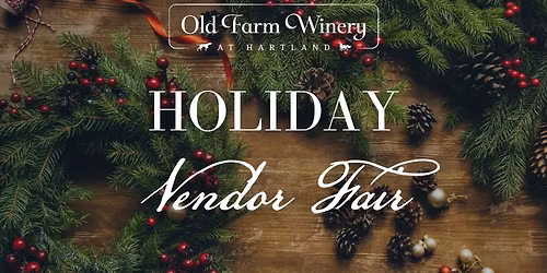 Holiday Vendor Fair