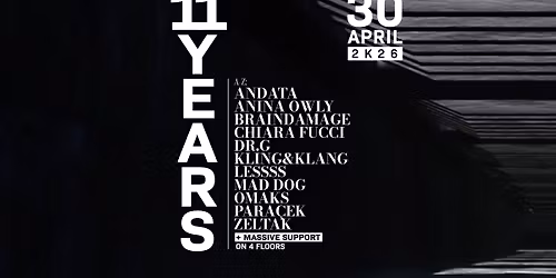 11 YEARS HANS BUNTE AREAL