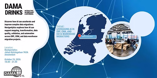 DAMA Drinks Amsterdam, hosted by DAMA NL Friend Nextgenlytics