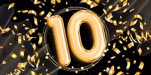 PARTYTIME - vi fyller 10 \u00e5r! \ud83c\udf89