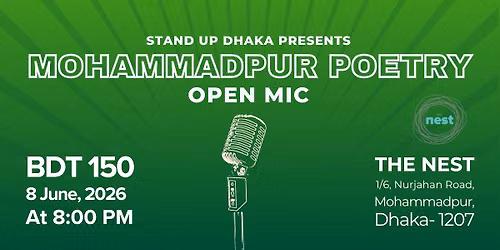 Mohammadpur Poetry Open Mic