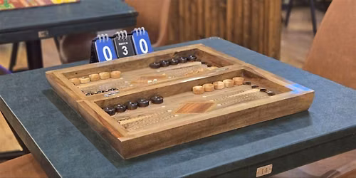 Mench Cafe,  September Backhgammon Tournament, $1000 cash prize pool