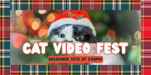 CatVideoFest 2025 - Meowy Christmas Screening!