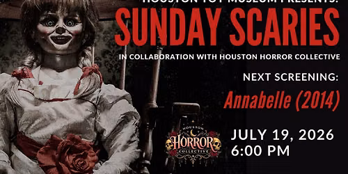Sunday Scaries Film Series: Annabelle