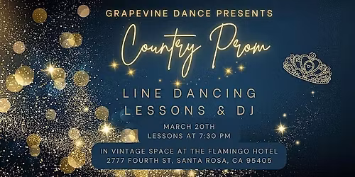 Country Prom Line Dance Party