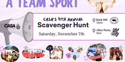 CASA 2026 Scavenger Hunt