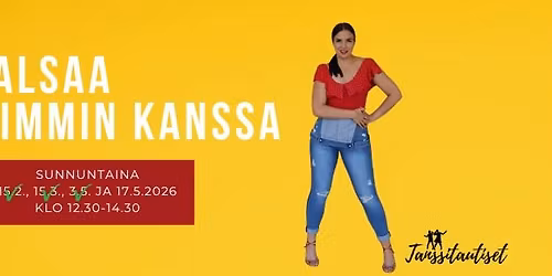 Salsaa Mimmin kanssa 17.5.2026