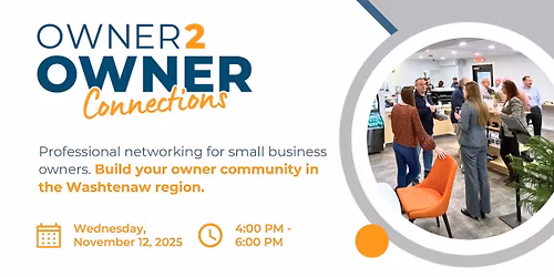 Washtenaw Region Owner2Owner Event