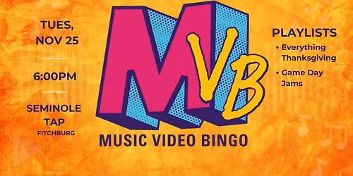 Music Video Bingo