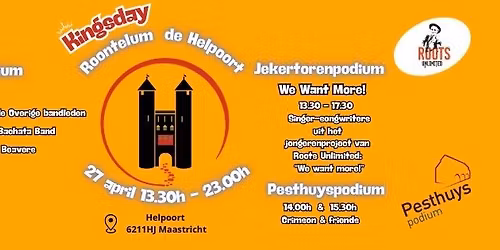 Kingsday Roontelum de Helpoort