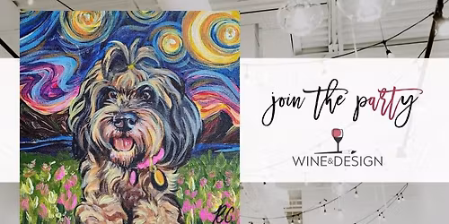 Van Gogh Your Pet! | Wine & Design