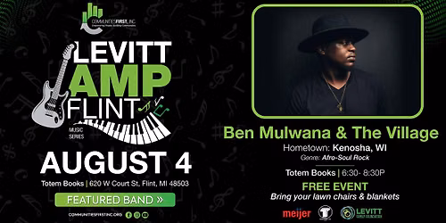 LEVITT AMP Music Series: Ben Mulwana & The Village