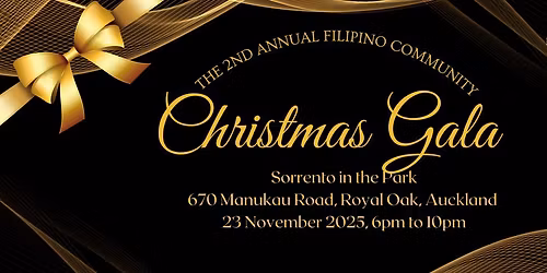 The 2nd Annual Filipino Community Christmas Gala