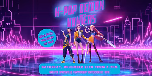 KPop Demon Hunters Themed Skate Night
