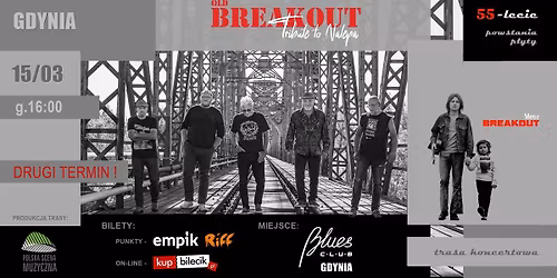 Muzycy BREAKOUT w GDYNI | DRUGI TERMIN !