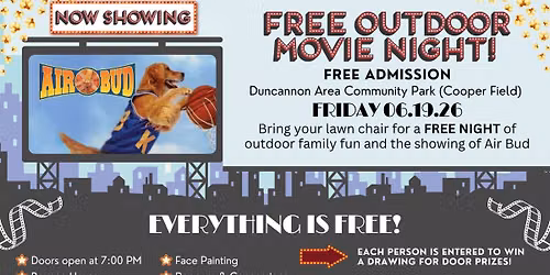 FREE Outdoor Movie Night