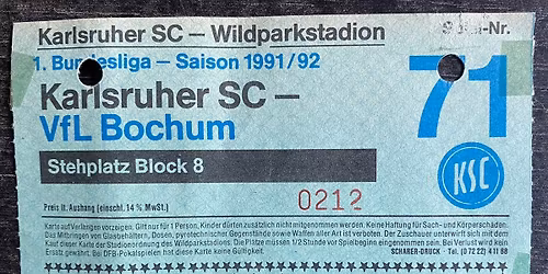 Karlsruher SC vs VfL Bochum Tickets