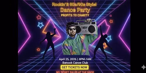 Rockin' it 80s\/90s Style Dance Party !