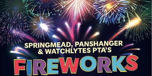 Fireworks ~ School Families Only