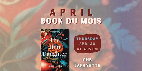 April Book du Mois: The Jinn Daughter by Rania Hanna!