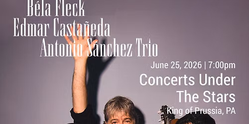 Béla Fleck Trio - Concerts Under the Stars 6/25