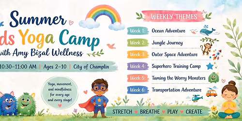 Summer Kid Yoga Camp With Amy Bizal Wellness