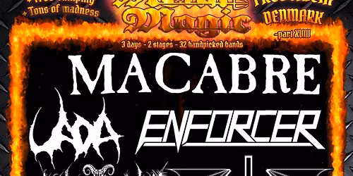 Shuttlebus to Metal Magic XVIII in 2026