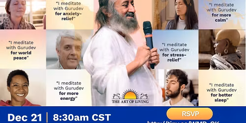 Oklahoma Meditates with Gurudev
