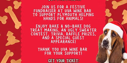 Santa Paws FUNDRAISER for Plymouth Helping Hands for Animals