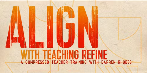 Mini YTT with Darren Rhodes