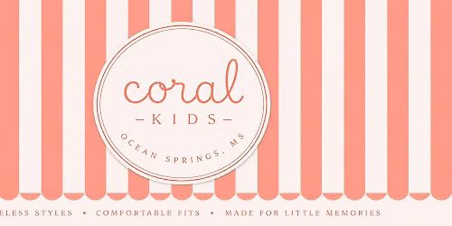 Coral Kids Ribbon Cutting
