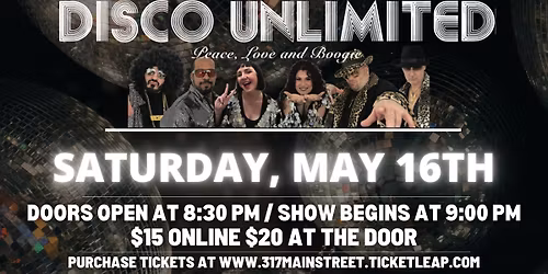 Disco Unlimited at Stage 317!