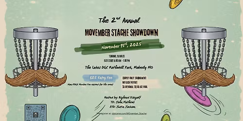 The 2nd Annual MOvember Stache Showdown