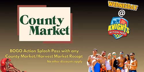 County Market\/Harvest Market Wednesdays at Knight's Action Park