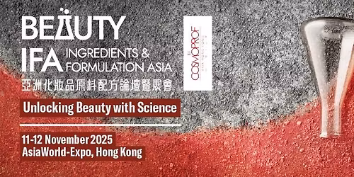 Beauty Ingredients & Formulation Asia (BIFA)