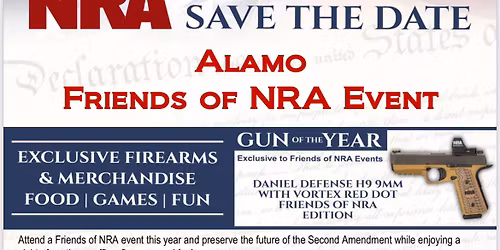 Alamo Friends of NRA Event 