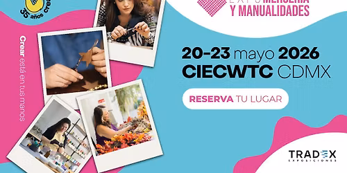 Stand en Expo Mercer\u00eda y Manualidades Mayo 2026