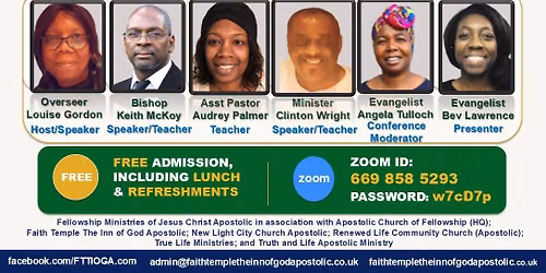 Free Teaching Conference: Your Fruit System is Your Root System - A Journey in Understanding Faith