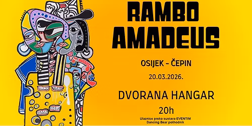 Rambo Amadeus u dvorani Hangar, \u010cEPIN, Osijek CRO