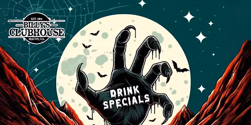 Halloween Bash with Modern Mischief \ud83d\ude08 at Billy\u2019s Clubhouse 